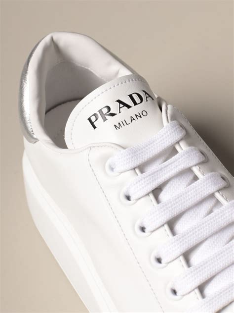 prada shoes white sneakers